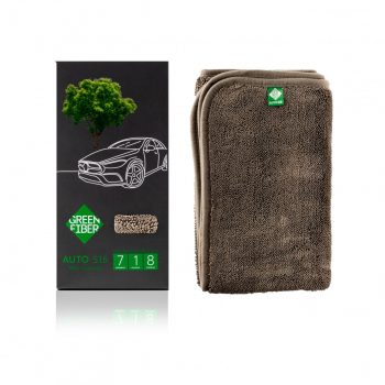 Автополотенце для влажной уборки Green Fiber AUTO S16, серое — фото 1