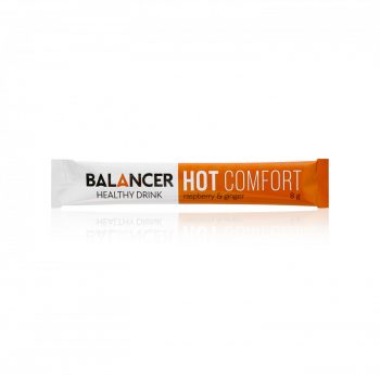 Горячий напиток для иммунитета BALANCER HOT COMFORT со вкусом «Малина-имбирь», 10 стиков — фото 2