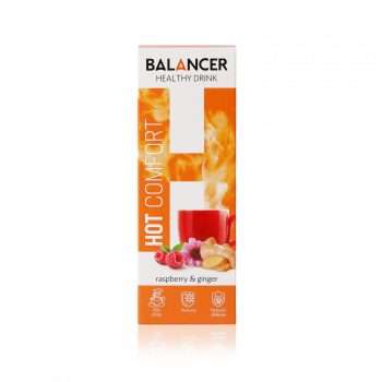 Горячий напиток для иммунитета BALANCER HOT COMFORT со вкусом «Малина-имбирь», 10 стиков — фото 3